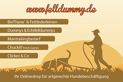 Felldummy.de - Ihr Onlineshop für Felldummys, Fettlederleinen, Critter, Mantrailing und Rettungshunde