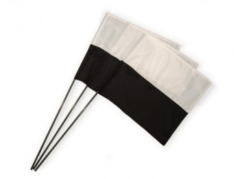 Marking Flag schwarz/weiß Set 3 Stk. + Tasche
