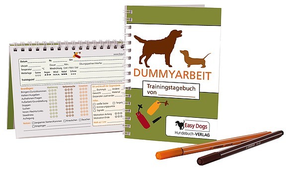 Das Tagebuch Dummyarbeit von Easy Dogs