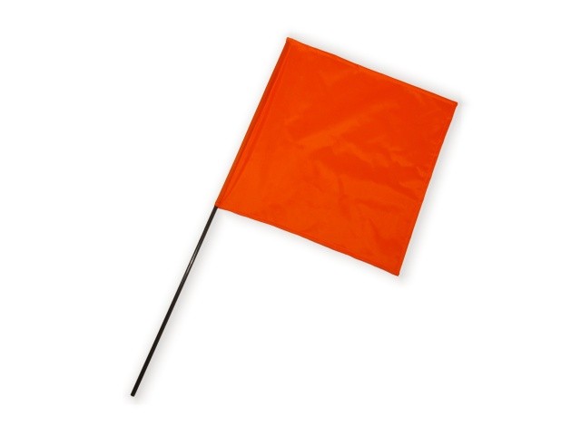 Square Flag orange 1 Stk.