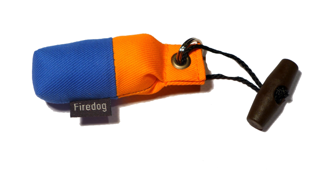 FIREDOG® Schlüsselanhänger-Dummy blau/orange