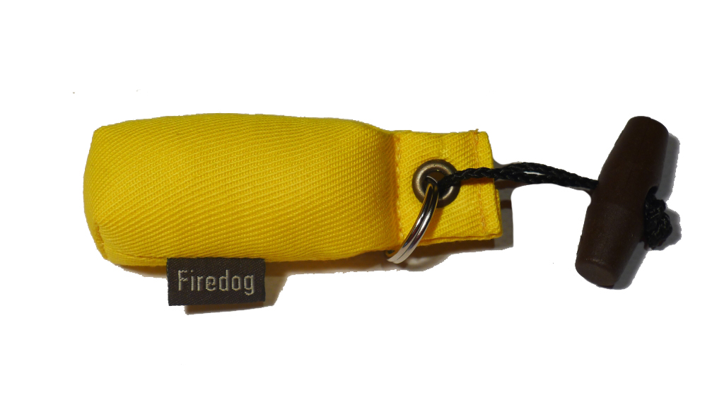 FIREDOG® Schlüsselanhänger-Dummy gelb